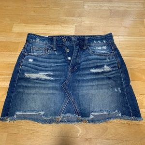American Eagle Dark Wash Denim Skirt | 00